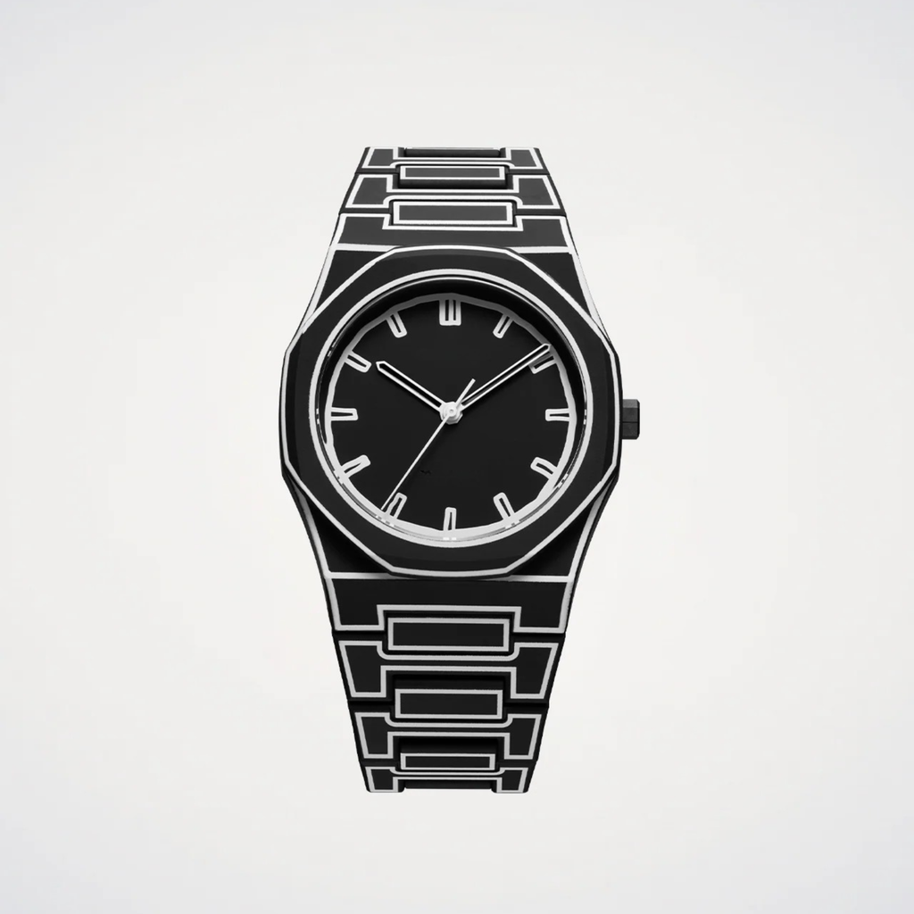 montre - sketch noir