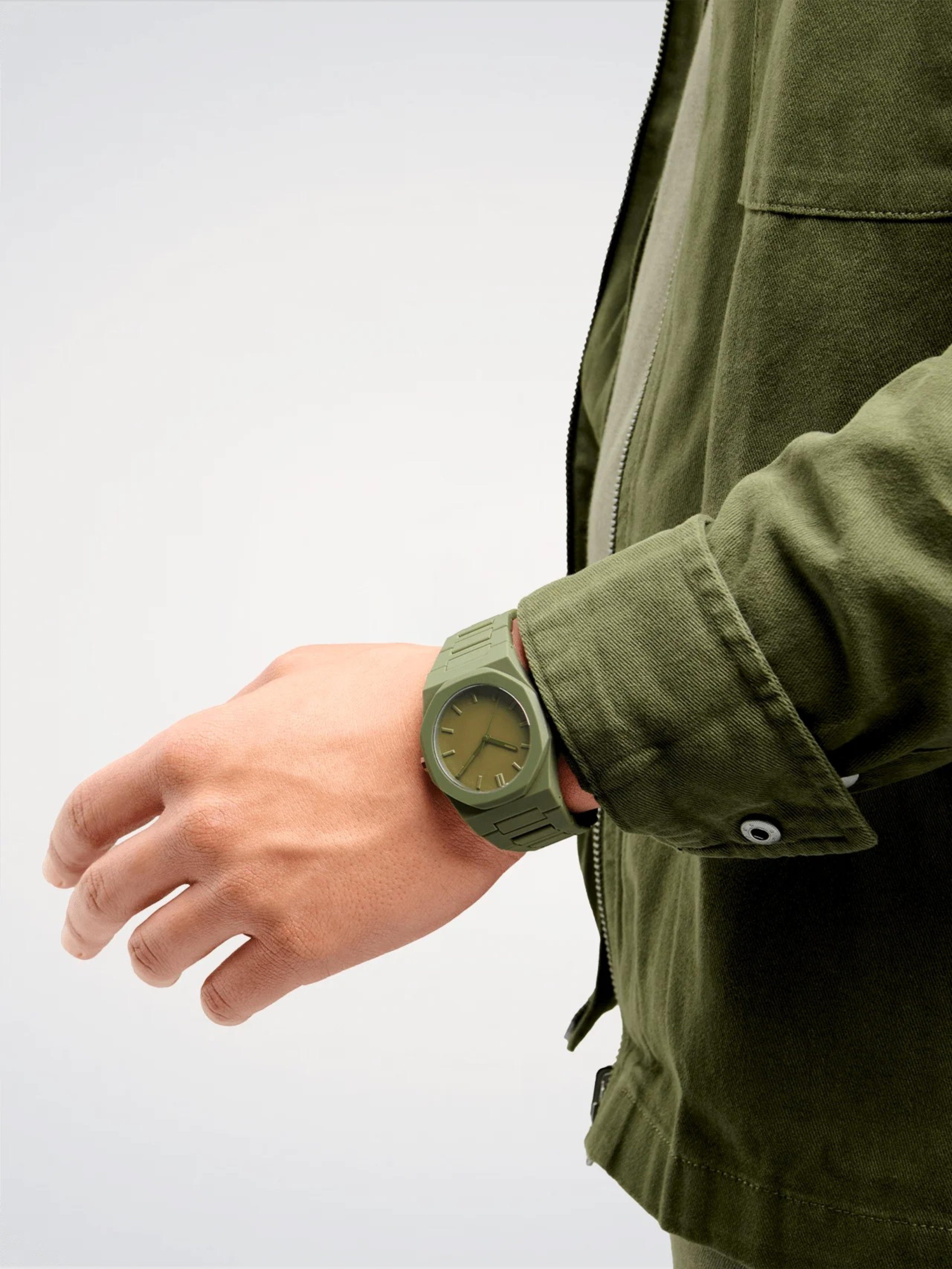 montre - mono olive