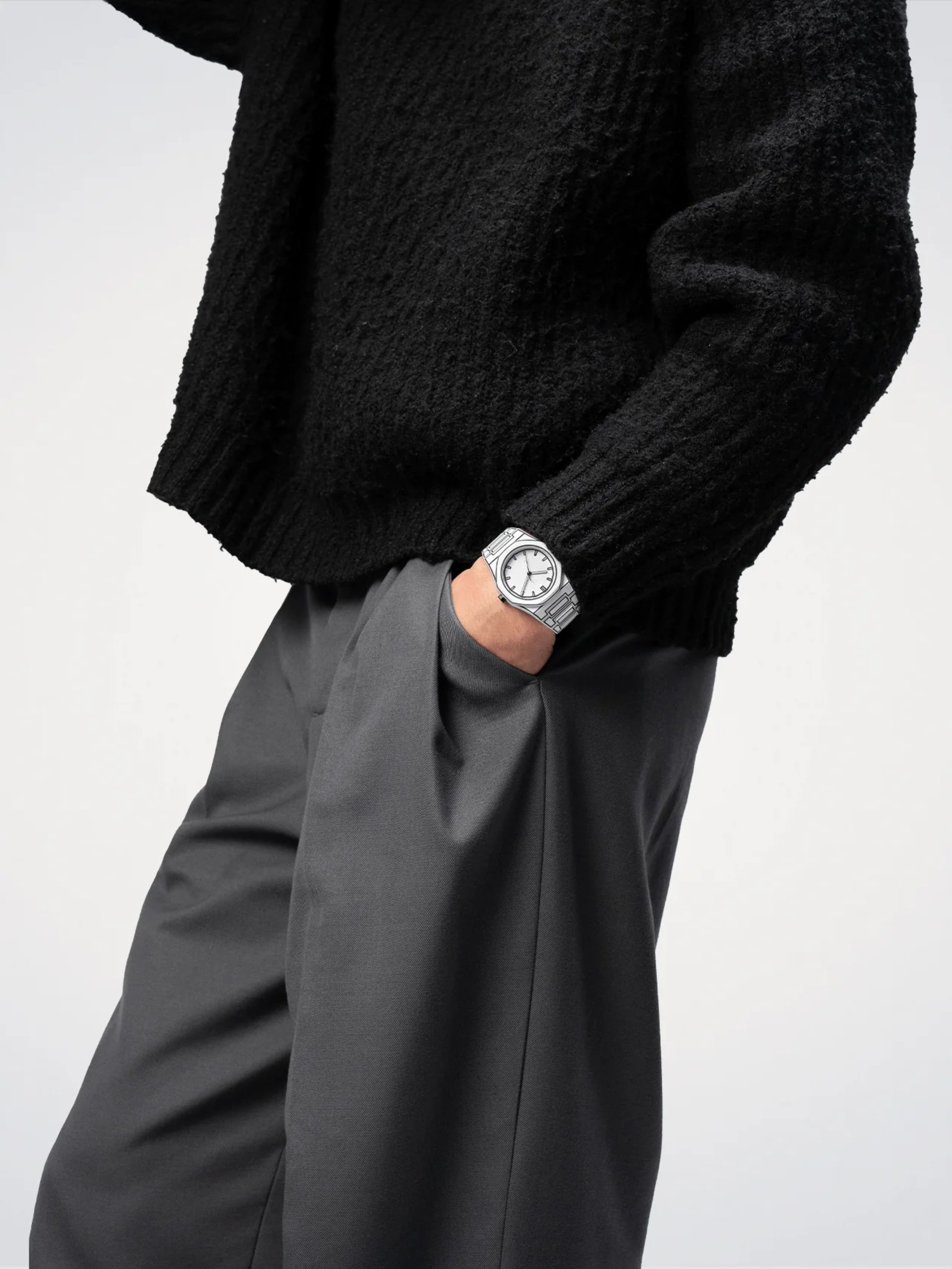 montre - sketch blanc