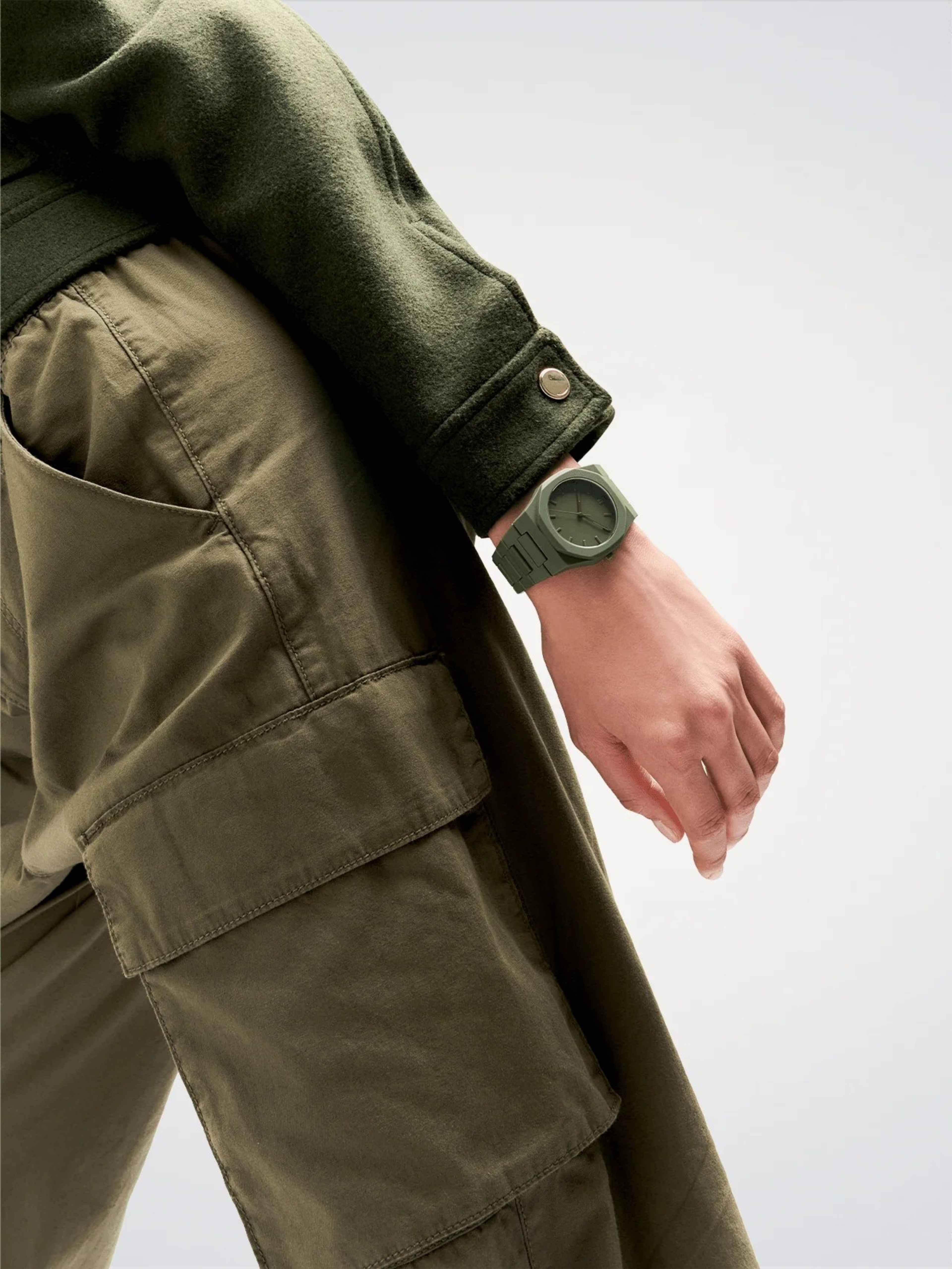 montre - mono olive