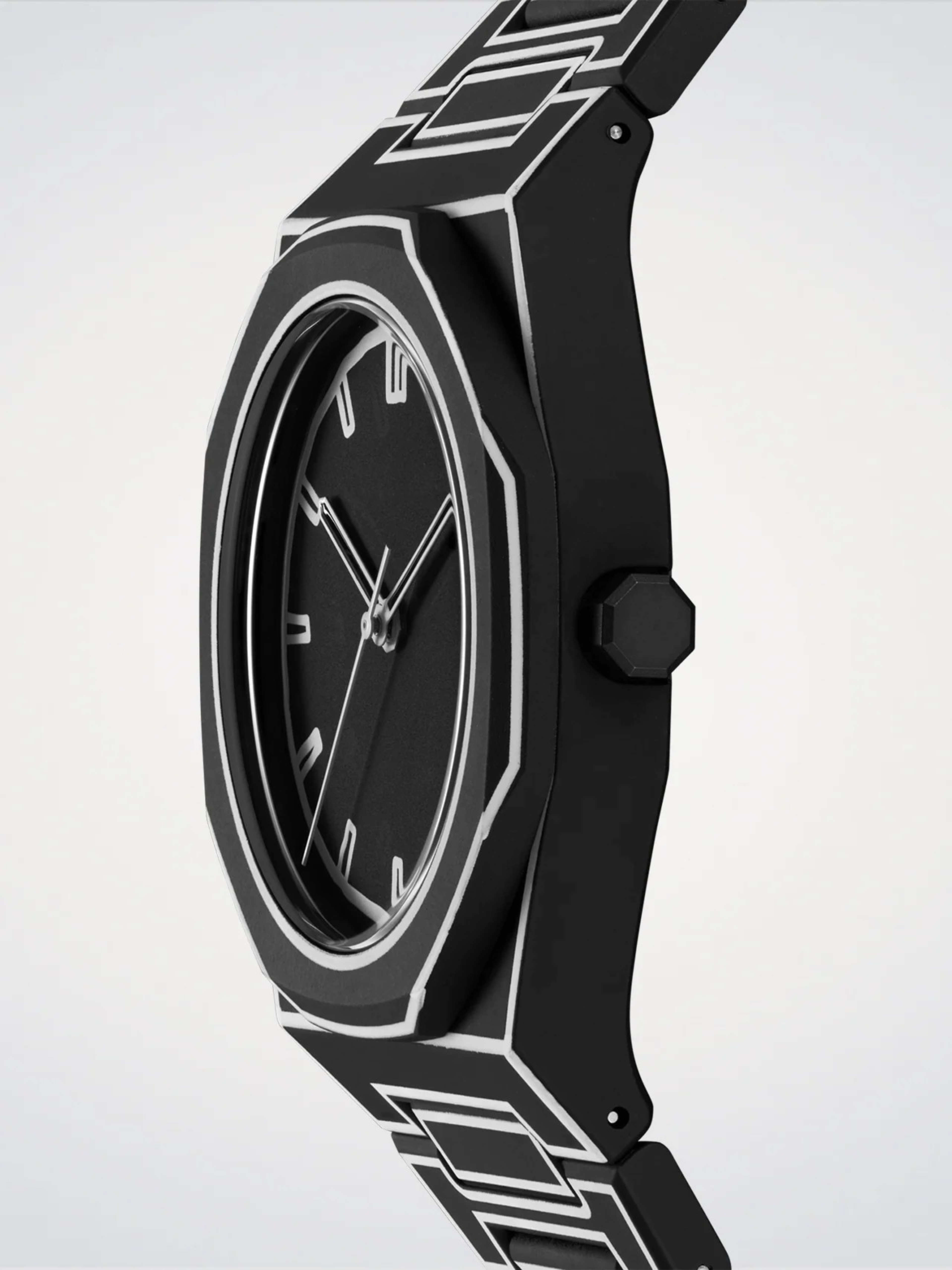 montre - sketch noir