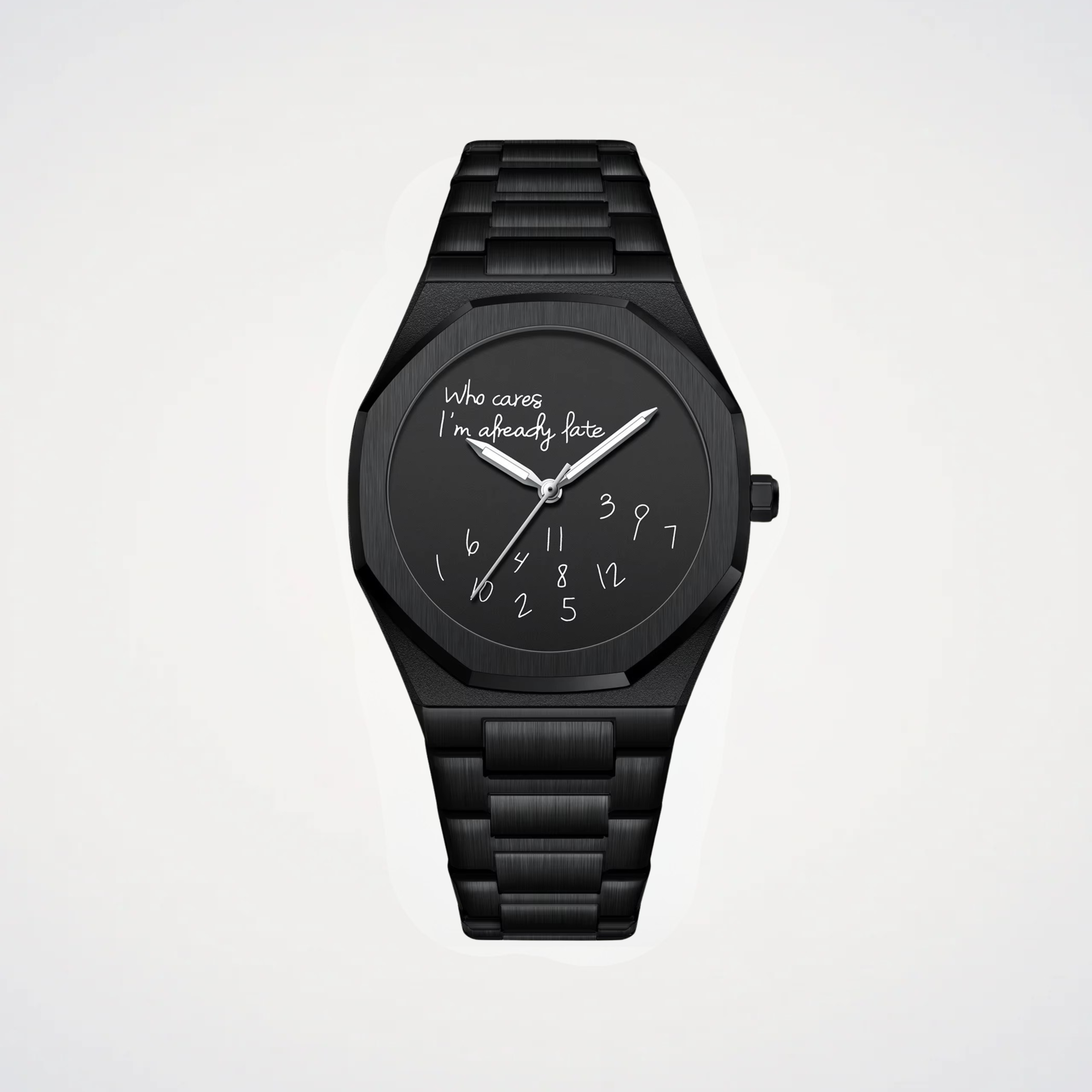 montre - timeless noir