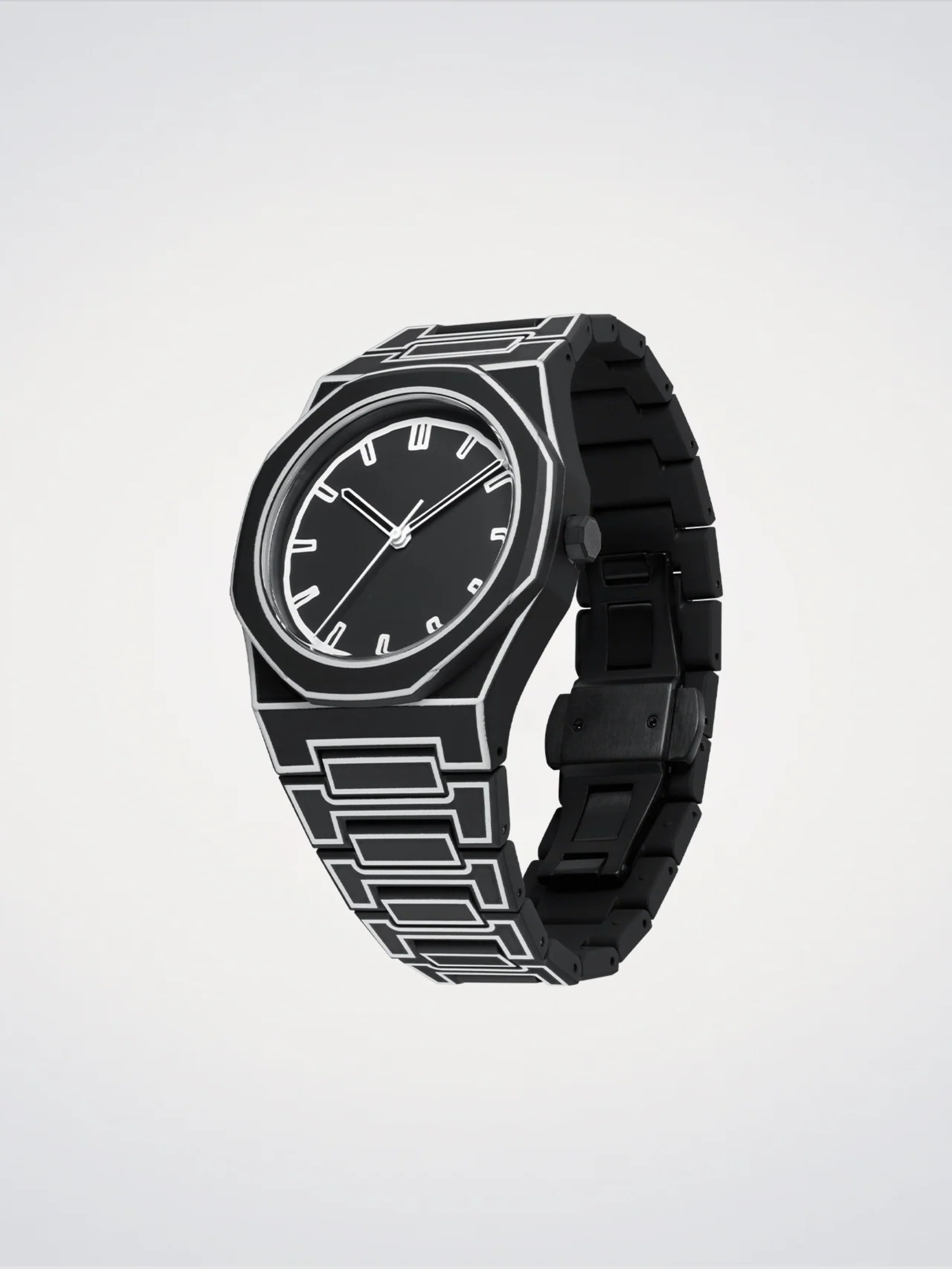 montre - sketch noir