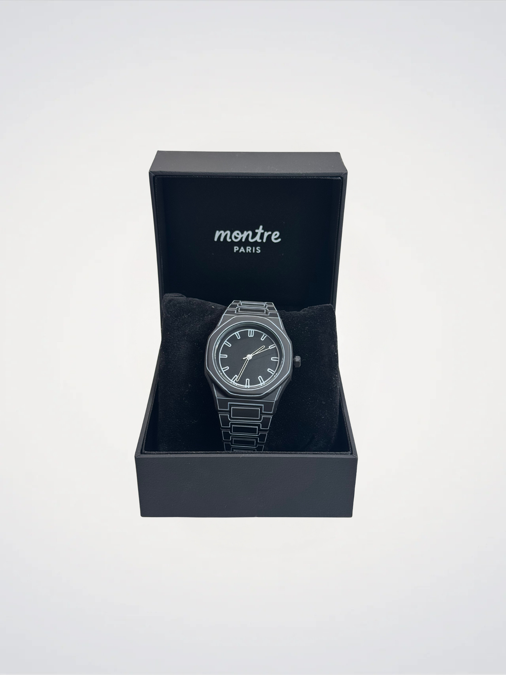 montre - sketch noir