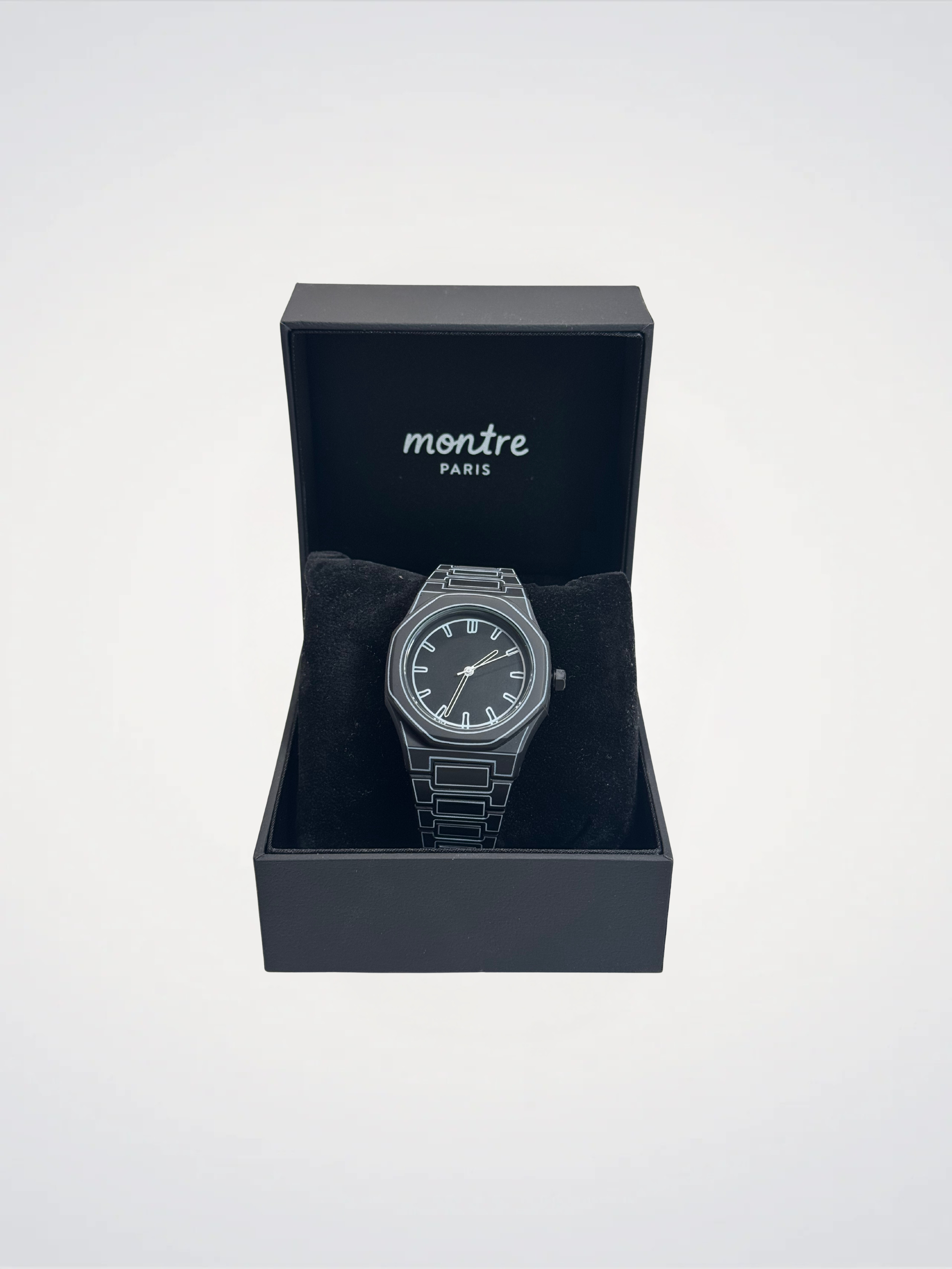 montre - sketch noir