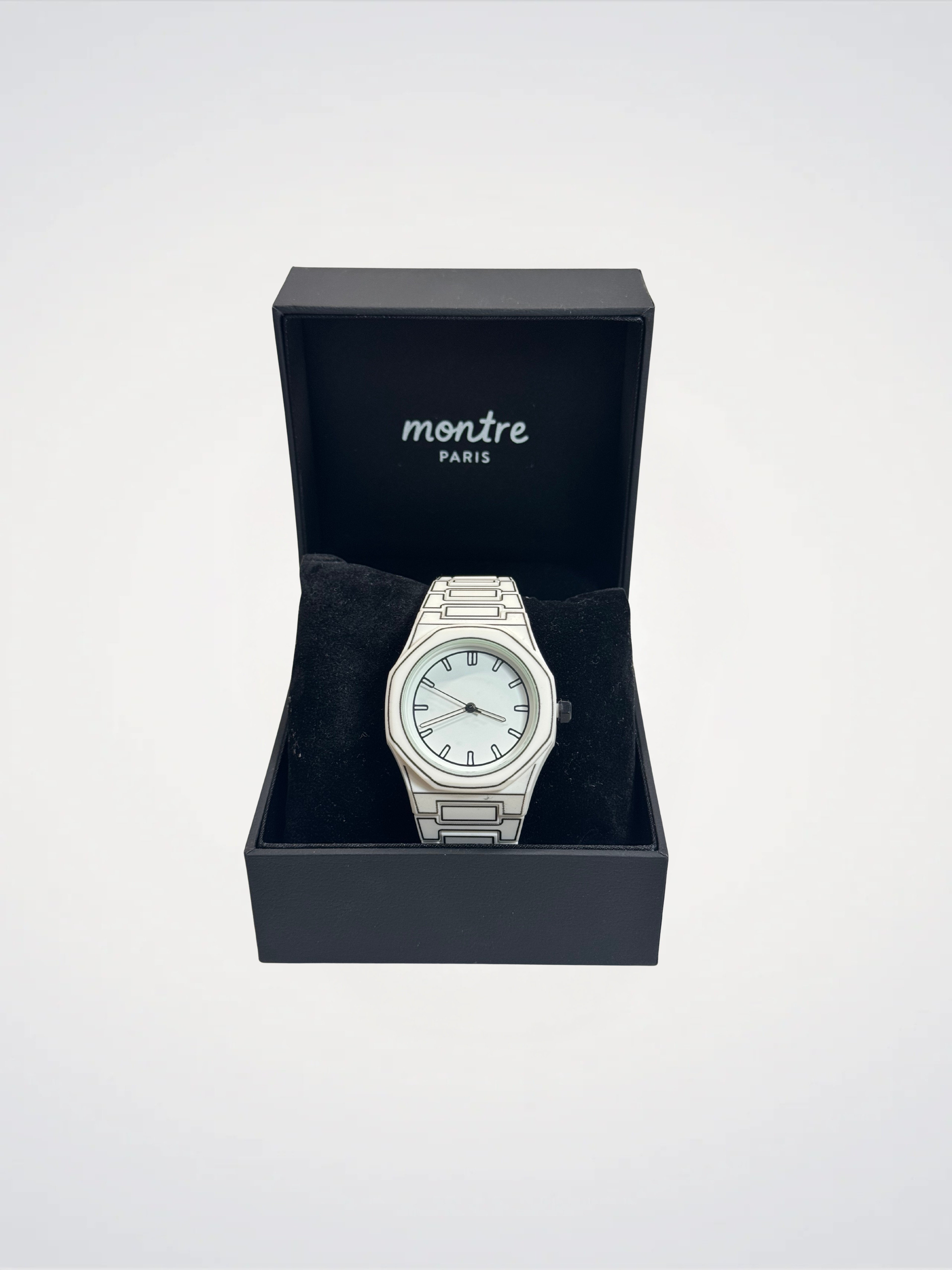 montre - sketch blanc